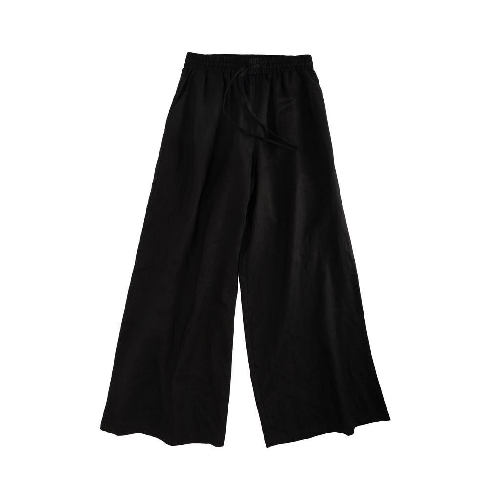 Linen Pant in Black