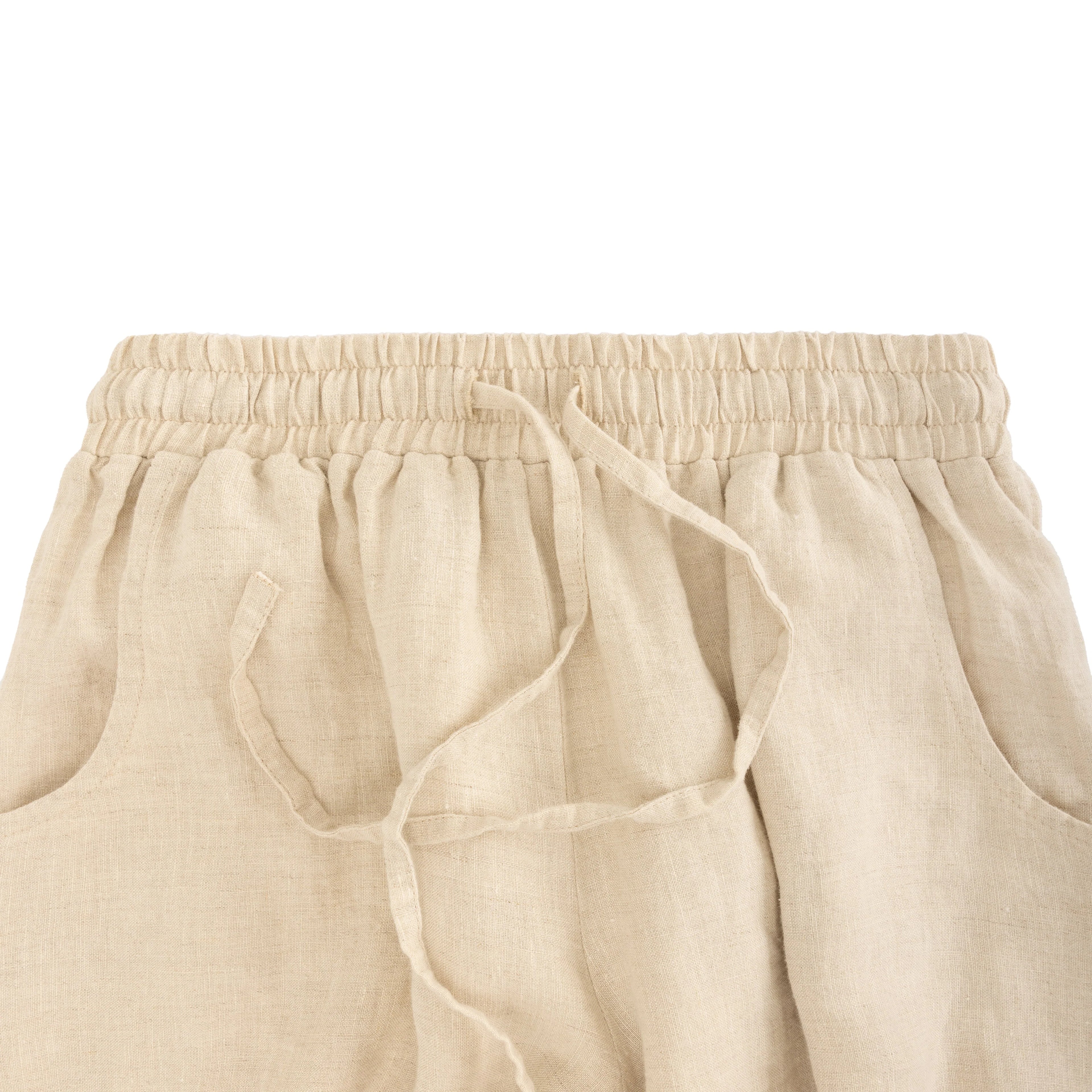 Linen Pant in Sand