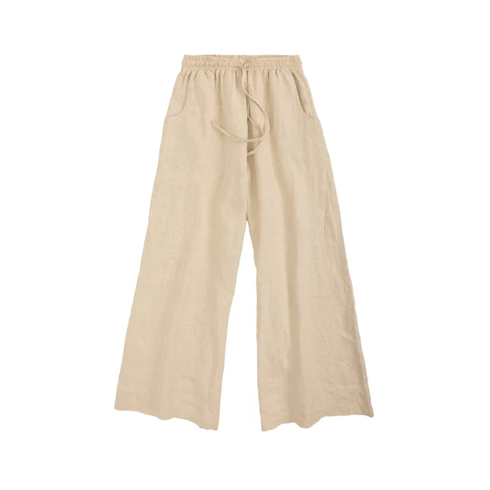 Linen Pant in Baby Blue