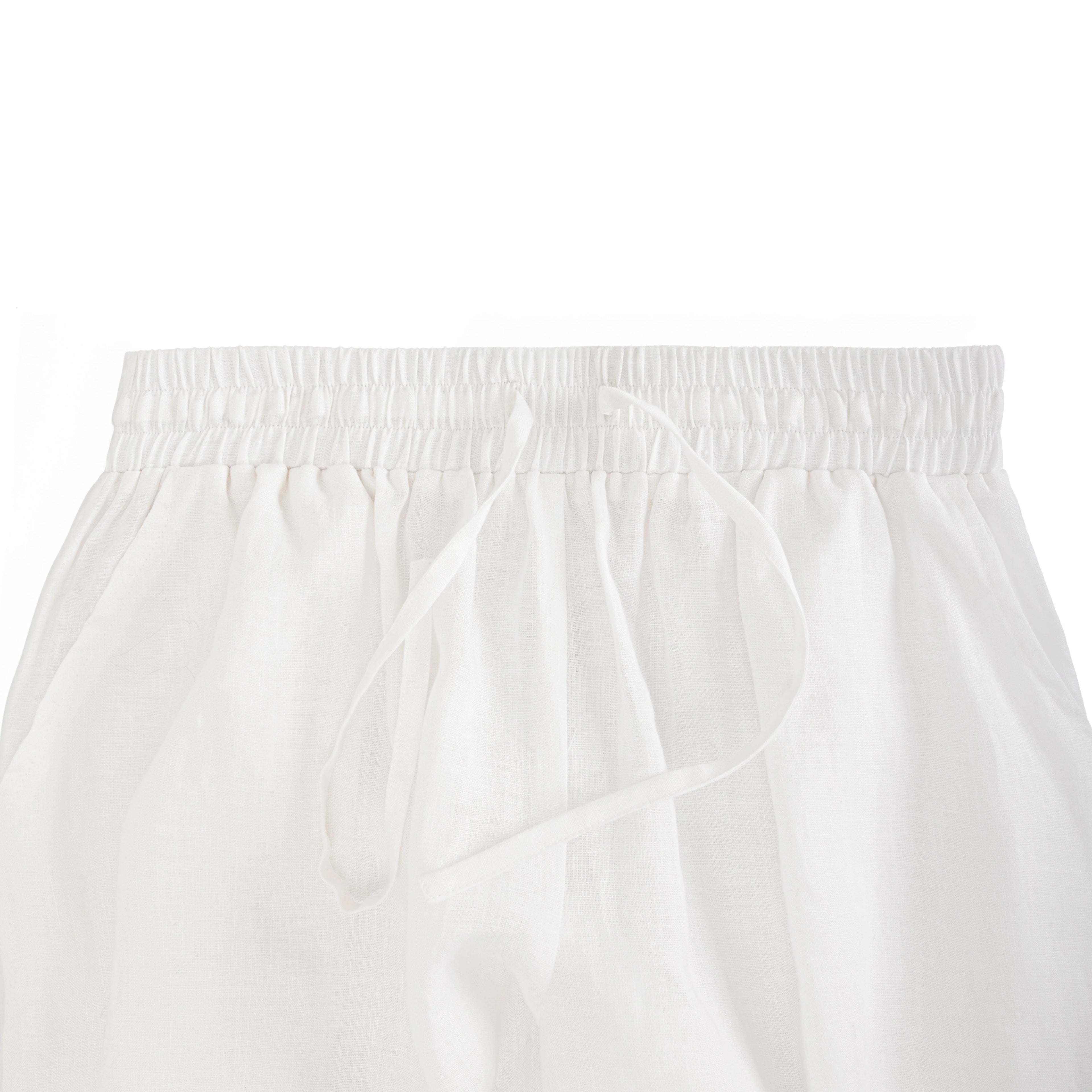 Linen Pant in White