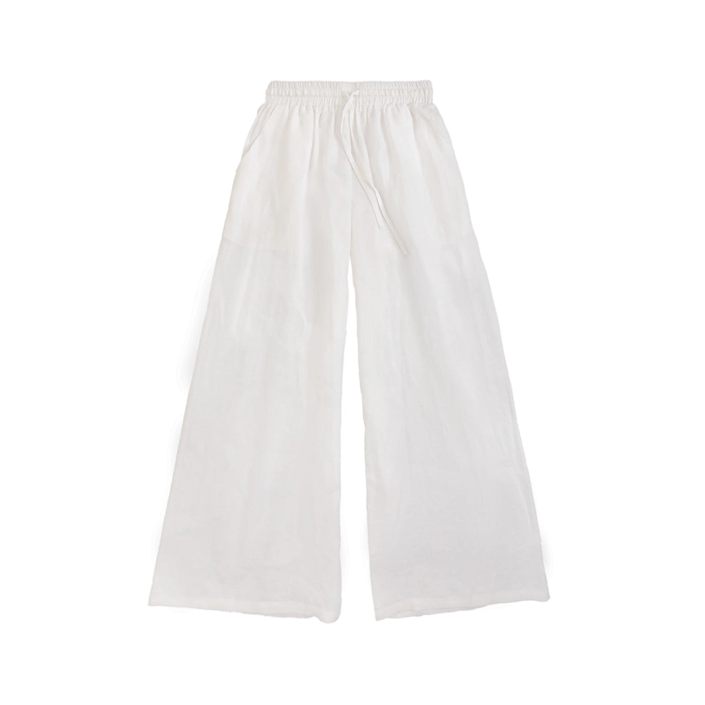 Linen Pant in White