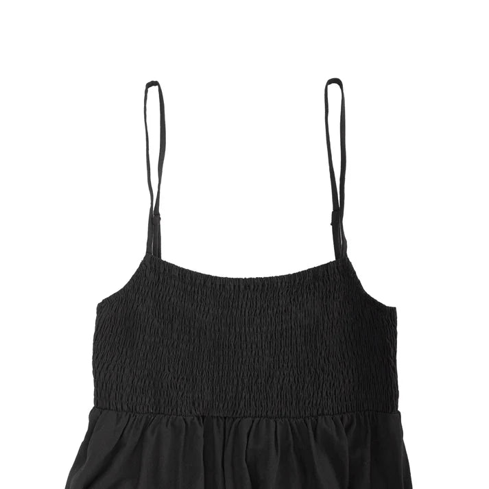 Linen Dress in Black