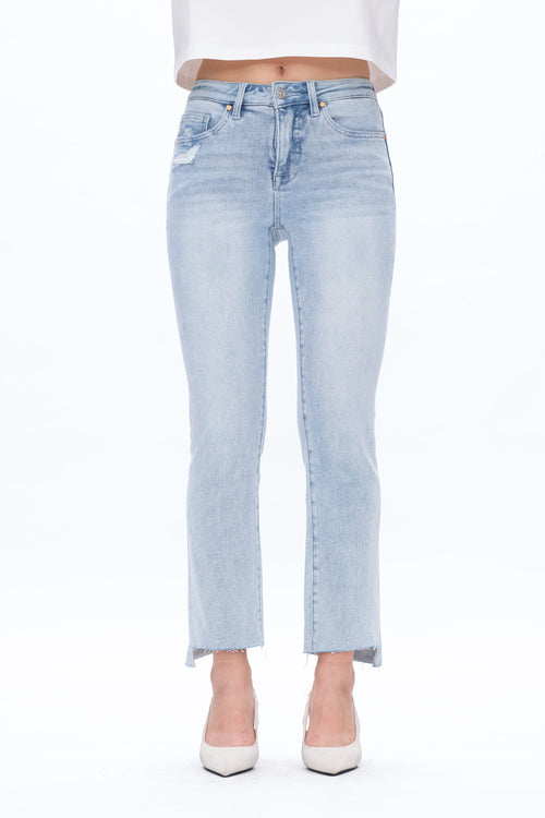 Daisy Mid-Rise Slim Denim in  Wave
