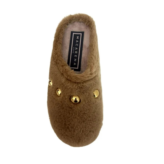 Siena Slippers in Tostado