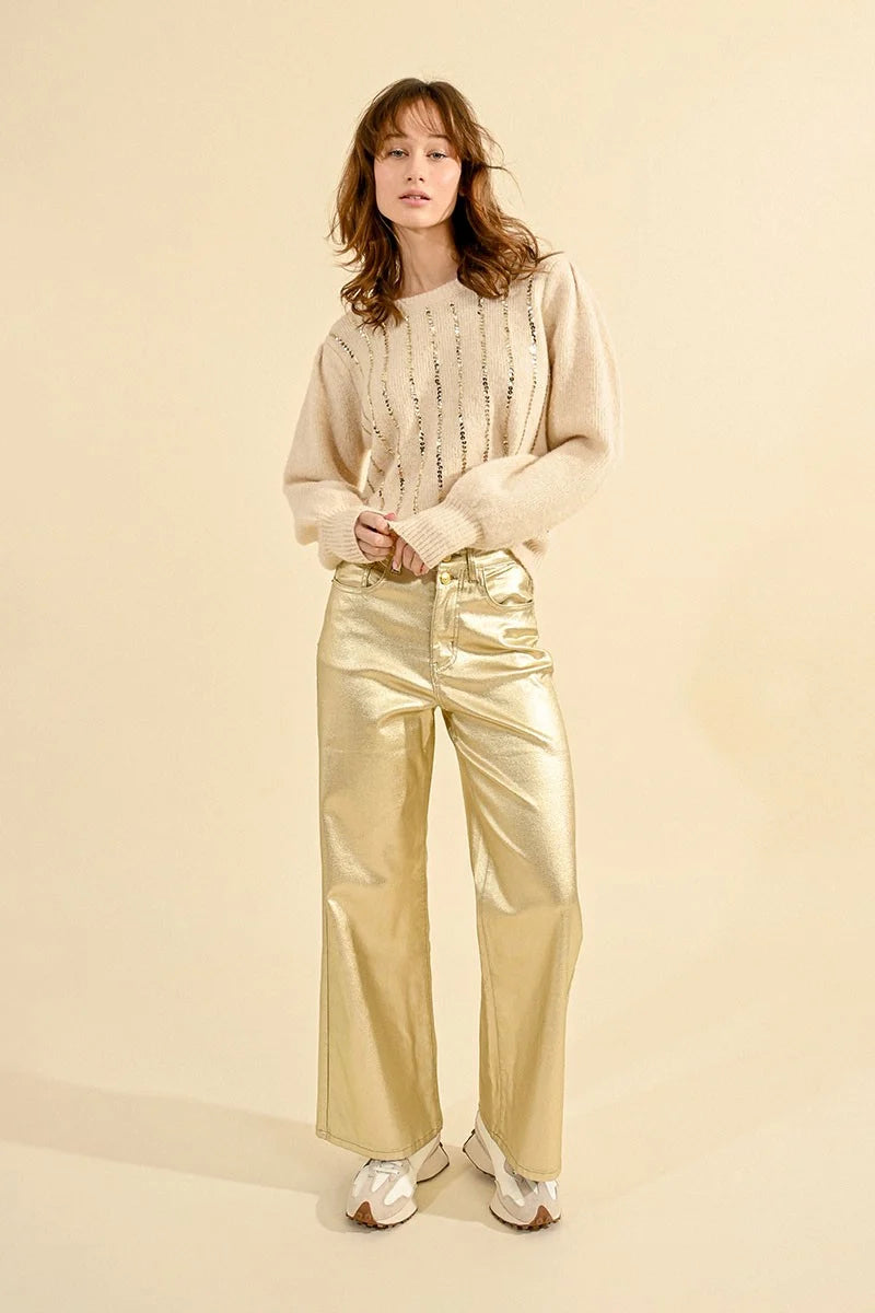 Molly Bracken Coated Pants
