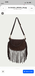 Suede Purse