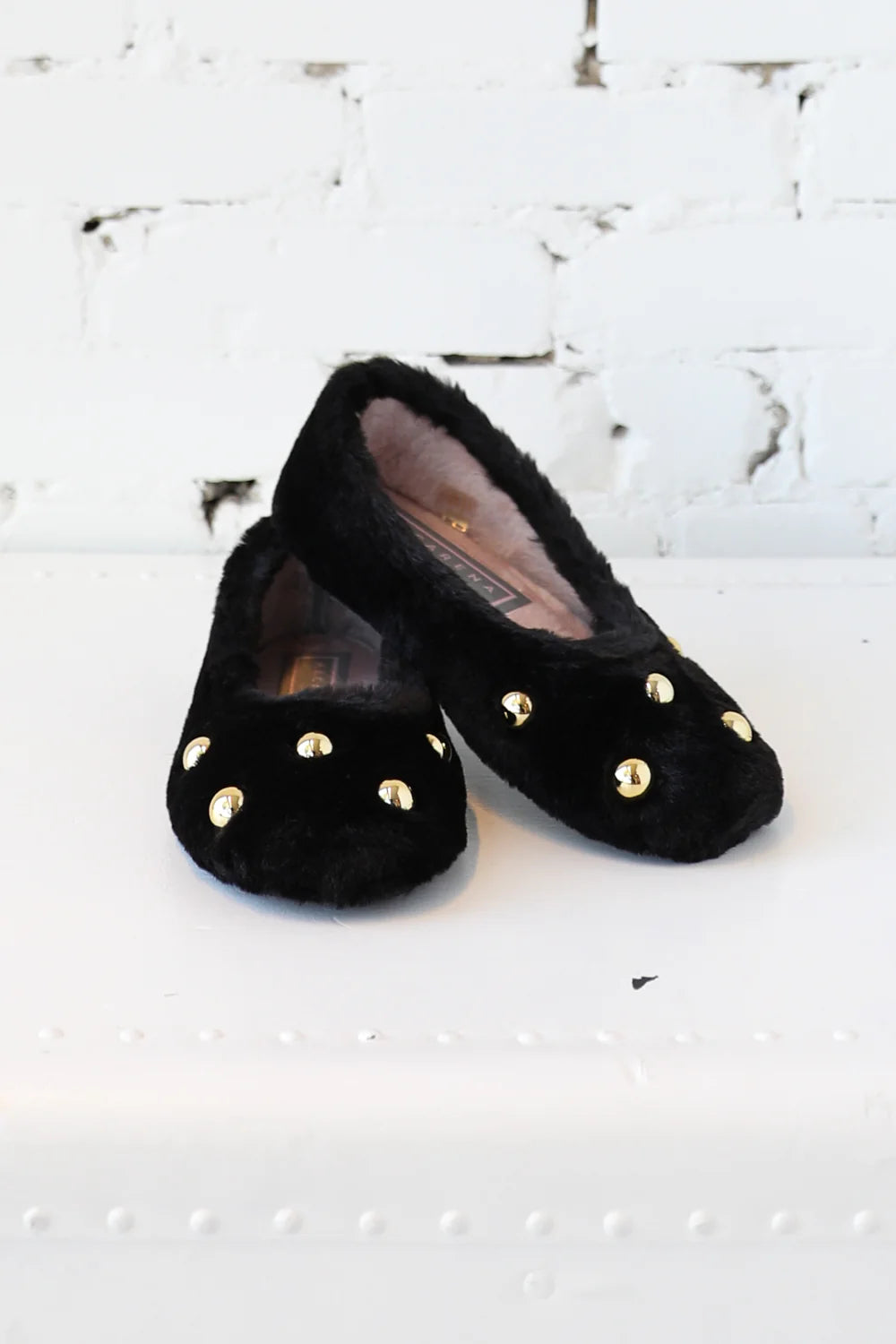Anais Slippers in  Black