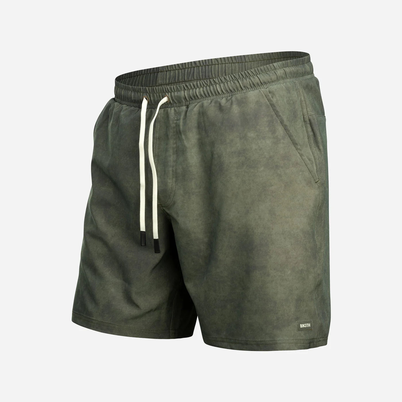 Shoreline 7" Short 2N1 in Acid Wash Green