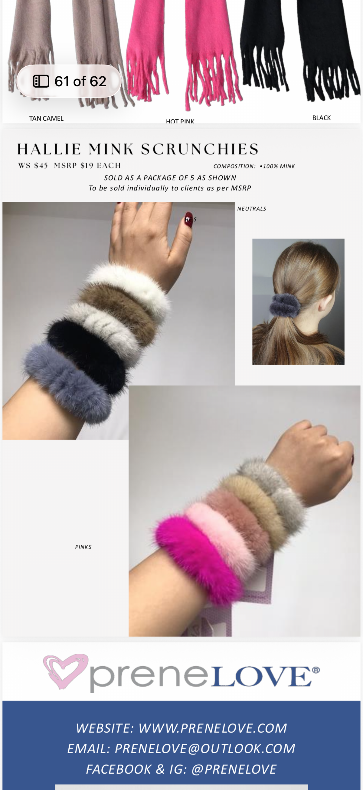 PreneLOVE Scrunchies