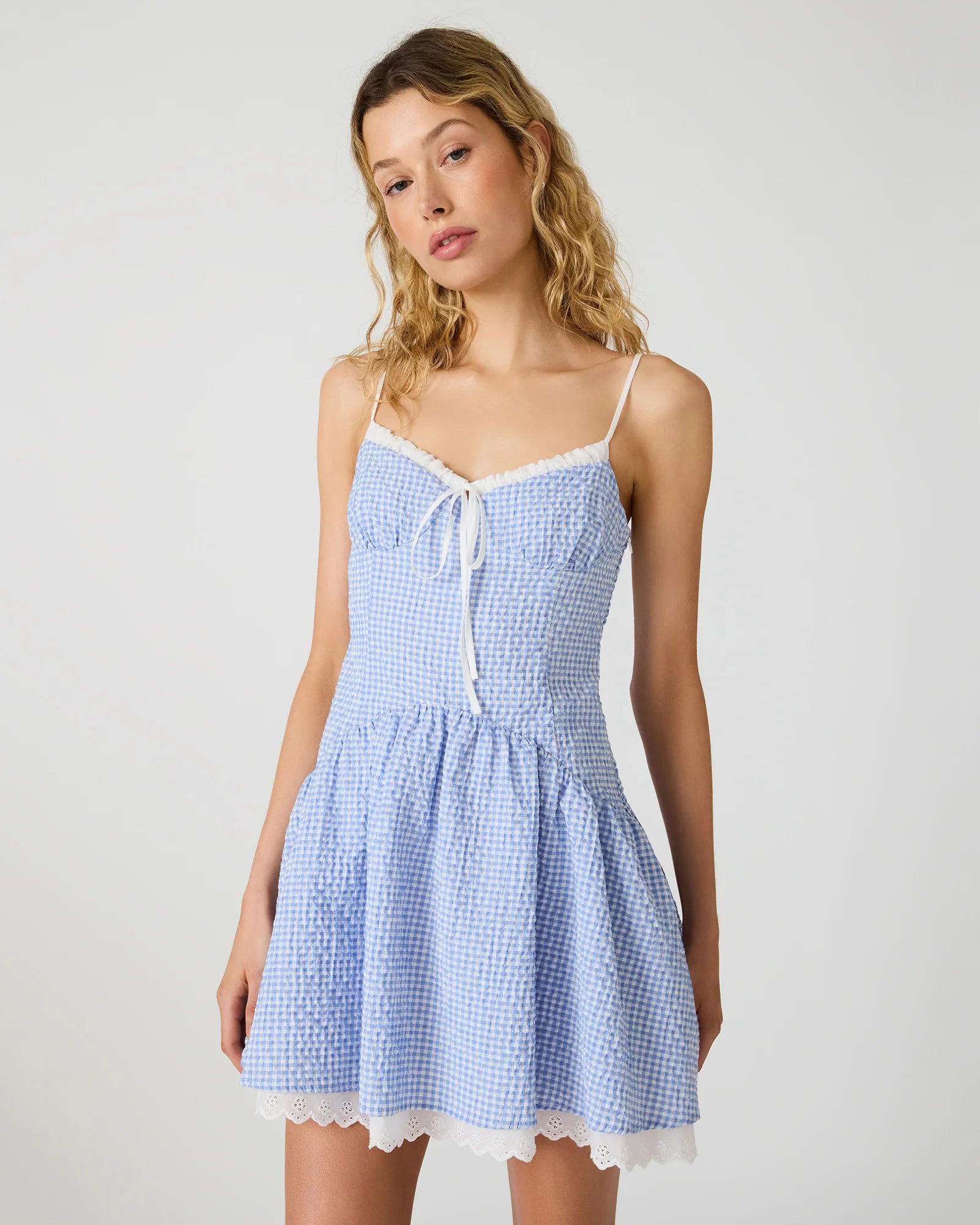 Steve Madden Gingham Dress