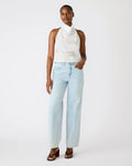Wide Leg Pearl Jeans