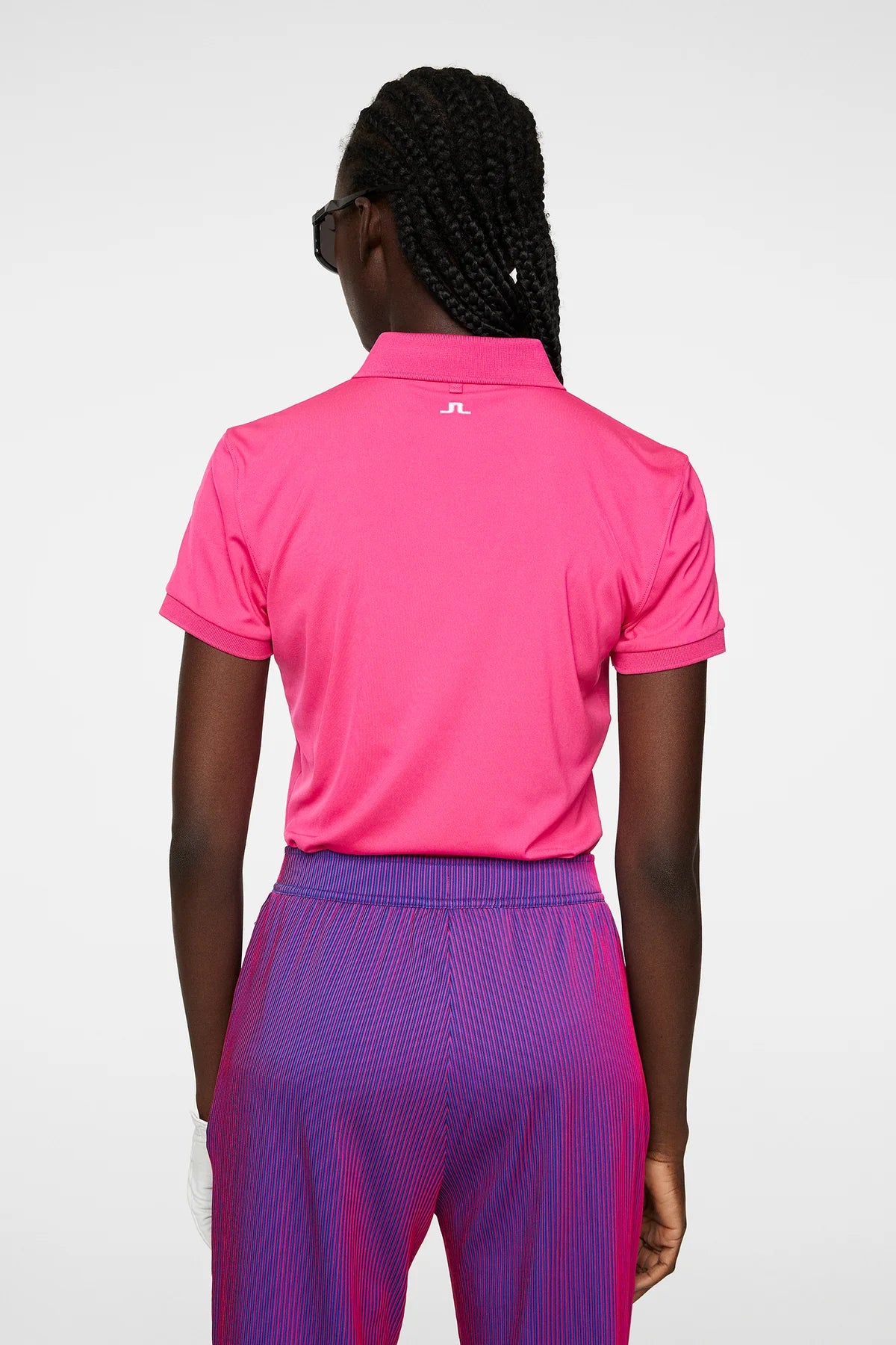 Tour Tech Polo in Pink