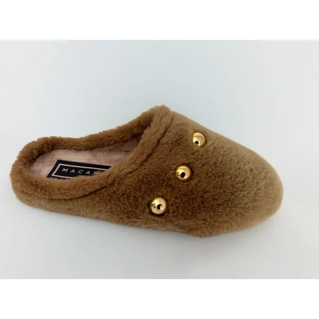 Siena Slippers in Tostado