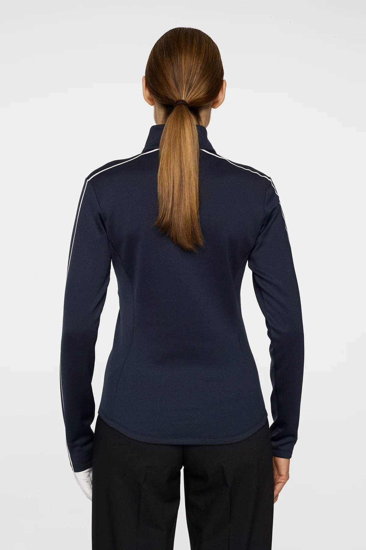 Harmony Zip Mid Layer in Navy