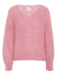 Milana LS Mohair Knit in Soft Berry