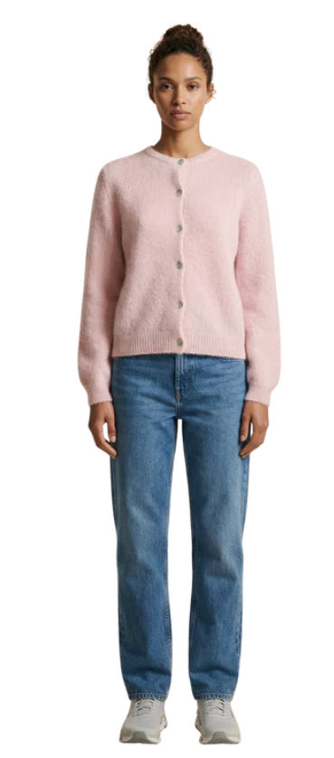 Susan Alpaca Cardigan Light Pink