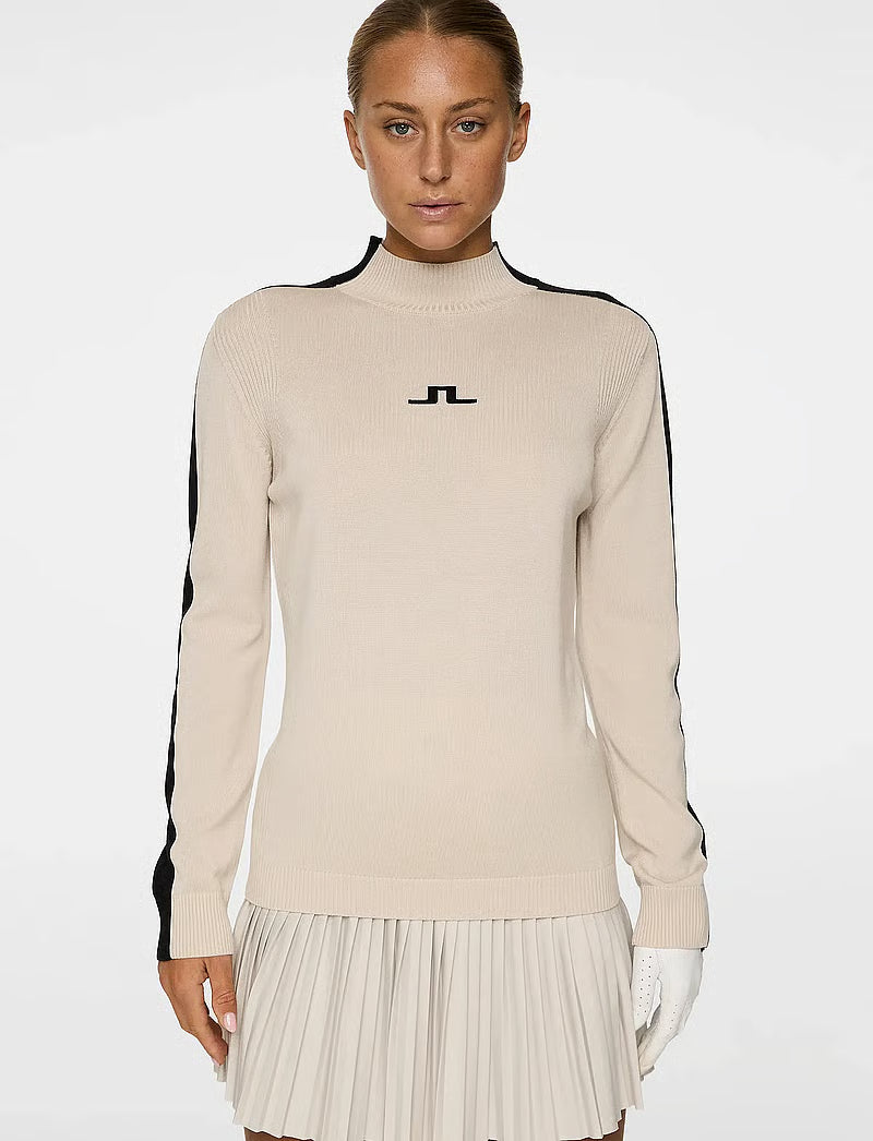 Adeline Knitted Sweater in Moonbeam