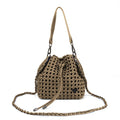 Brant Woven Hand-Knotted Bucket Bag
