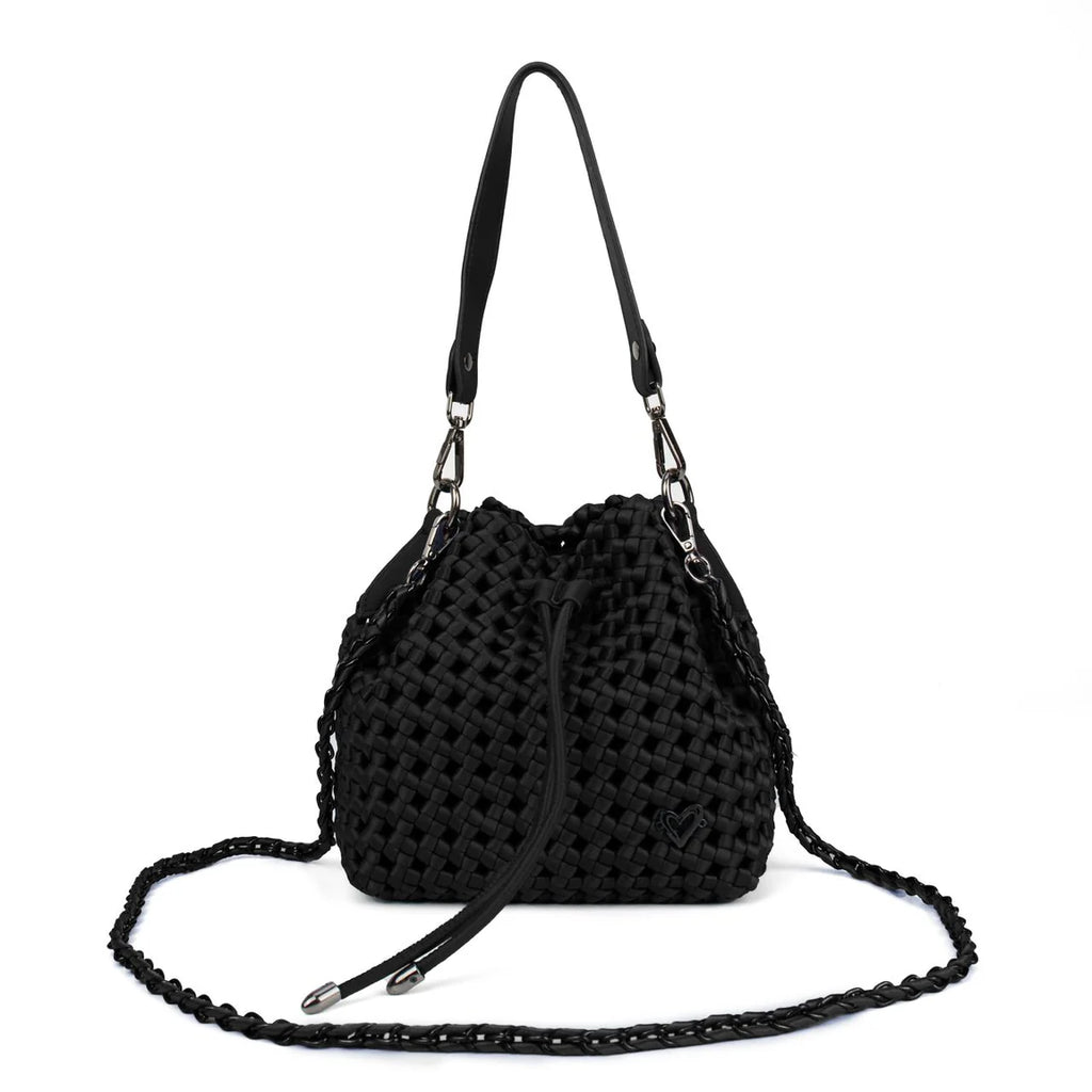 Brant Woven Hand-Knotted Bucket Bag
