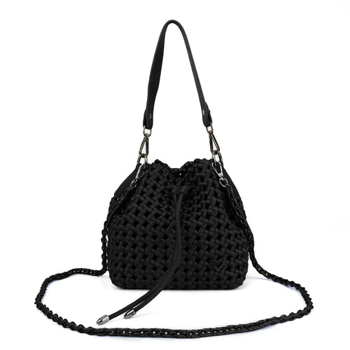 Brant Woven Hand-Knotted Bucket Bag