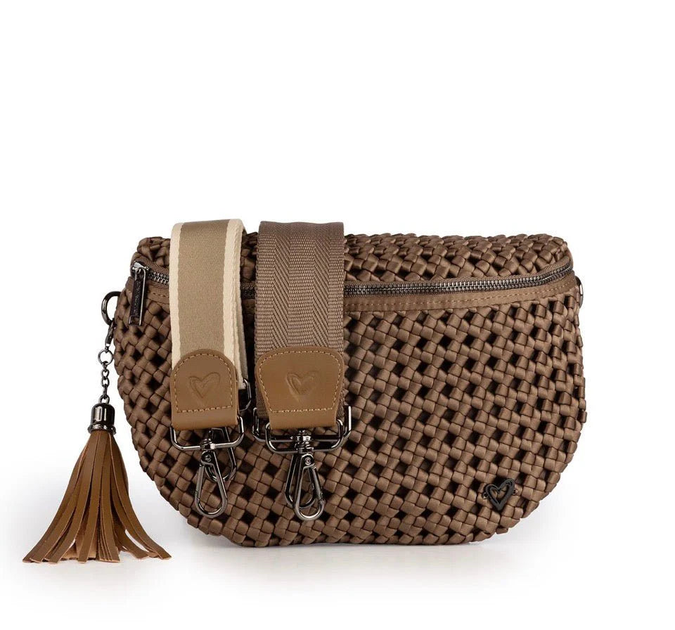 Lambton Woven Hand knotted Crossbody Bag